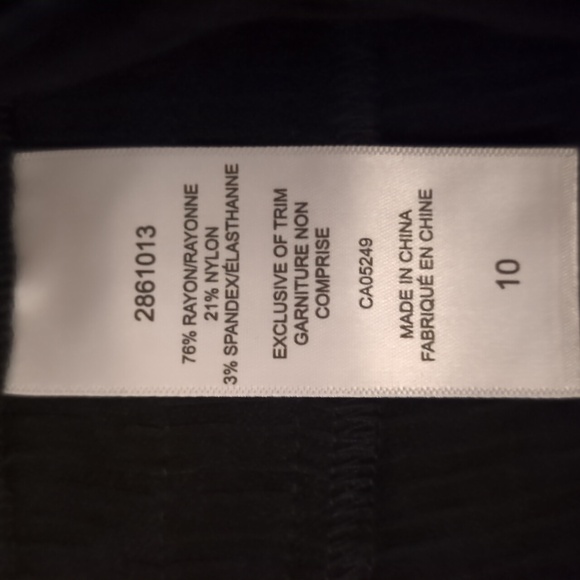 SC & CO Pull Up Dress Pants - Women's 10 - Picture 6 of 7